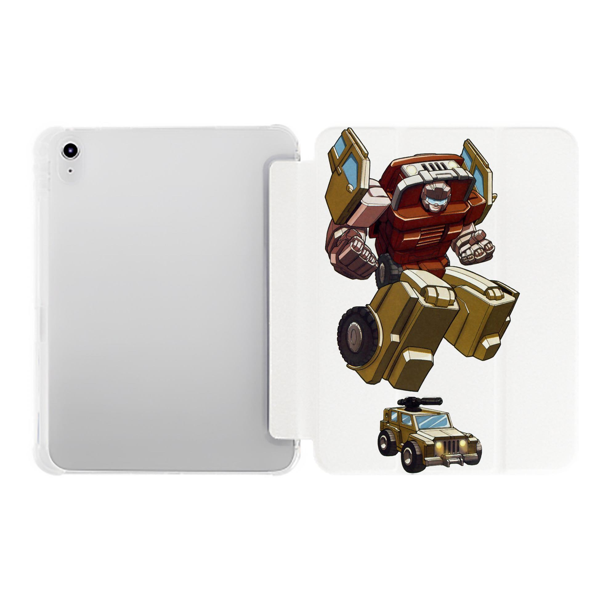 （画像用）  IPad ケース ペン収納付き 三つ折りスタンド PUレザー×シリコン 対応機種9.5/10.5/10.9インチ